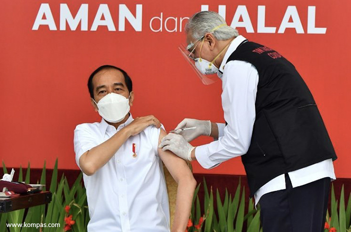 Jokowi diberi vaksin, ini adalah 8 fakta mengenai vaksin Sinovac yang perlu anda ketahui